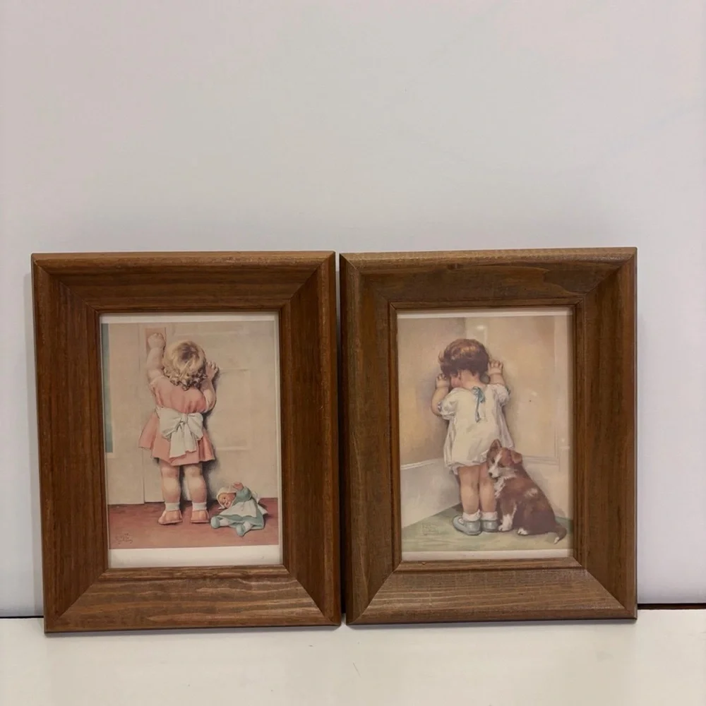 2 Vintage Bessie Pease Gutmann 